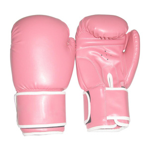 Boxing gloves in pink & white colour
